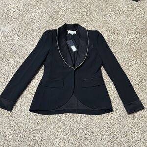 Rachel Zoe black tuxedo blazer